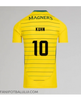 Celtic Nicolas Kuhn #10 Tricou Fotbal Replică 2024-25 Barbati Deplasare